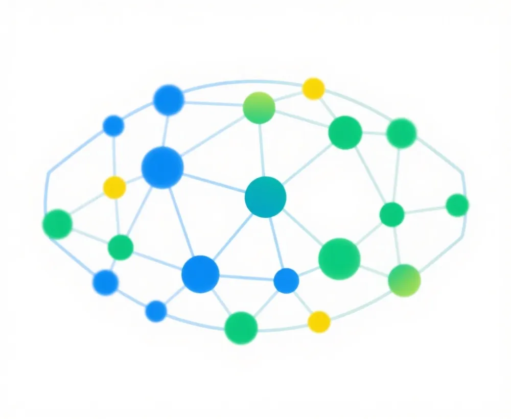 数据建模与模拟的概念示意图